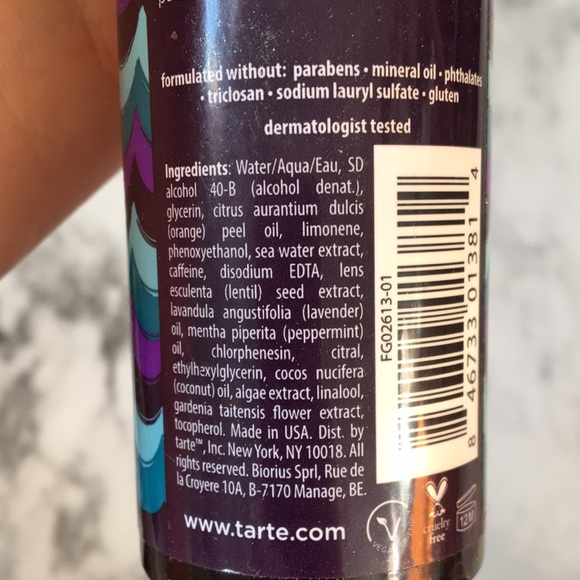 Tarte rainforest of the sea setting spray - Picture 3 of 3